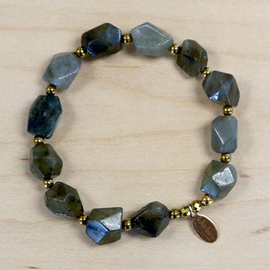 The Louisa - Labradorite Bracelet