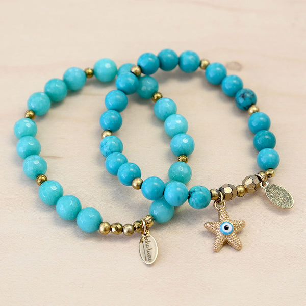 The Melinda - Howlite Bracelet