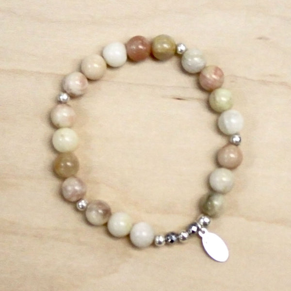 The Nora - Neutral Jasper Bracelet